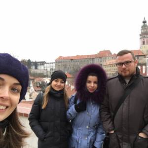 Фото счастливых туристов